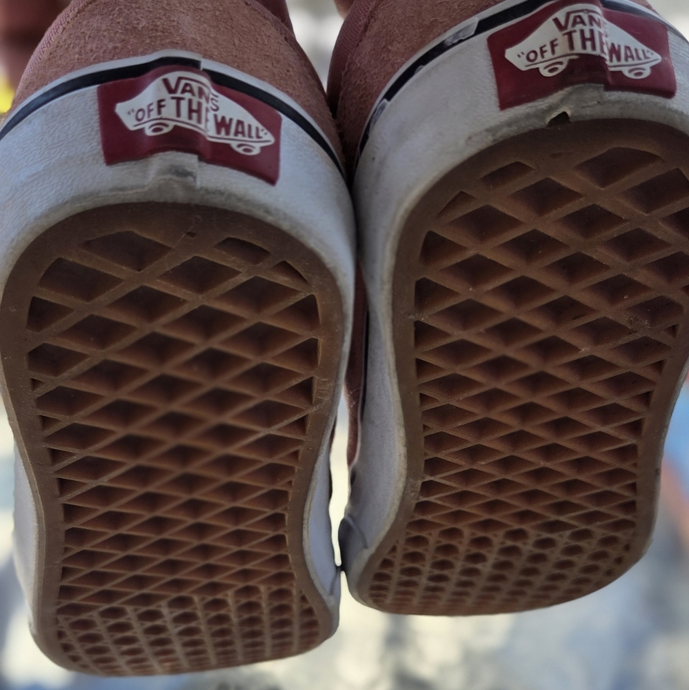 Vans Women's Pink Sneakers Women Size 6.5 Boy Size 5y - Picture 4 of 5